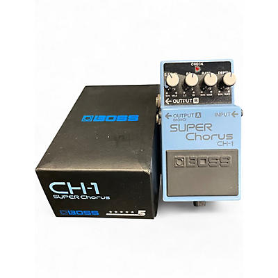 Used BOSS CH1 Super Chorus Effect Pedal