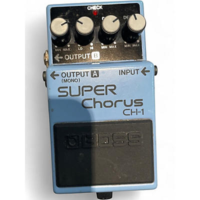 Used BOSS CH1 Super Chorus Effect Pedal