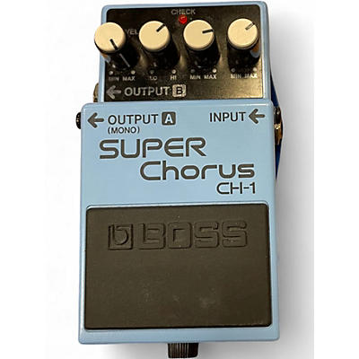Used BOSS CH1 Super Chorus Effect Pedal