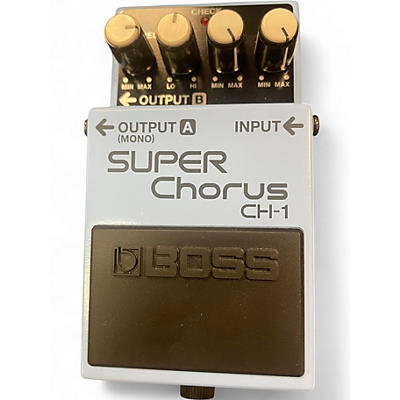 Used BOSS CH1 Super Chorus Effect Pedal