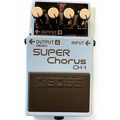 Used BOSS CH1 Super Chorus Effect Pedal