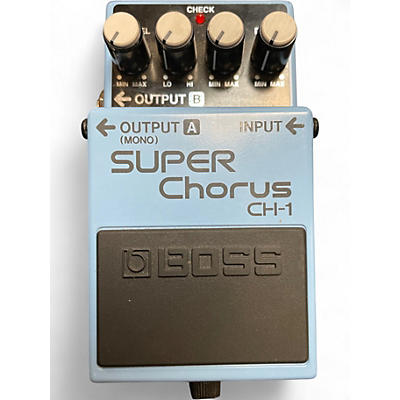 Used BOSS CH1 Super Chorus Effect Pedal