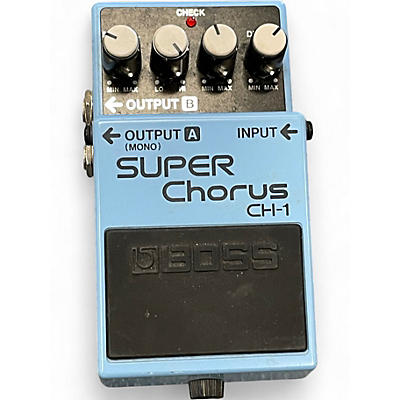 Used BOSS CH1 Super Chorus Effect Pedal