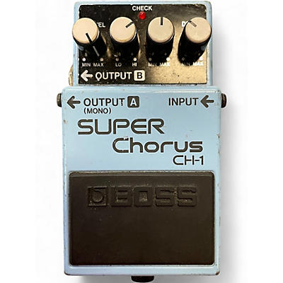 Used BOSS CH1 Super Chorus Effect Pedal