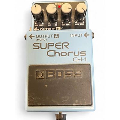 Used BOSS CH1 Super Chorus Effect Pedal