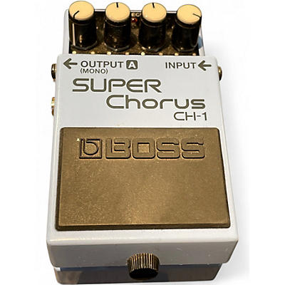 Used BOSS CH1 Super Chorus Effect Pedal