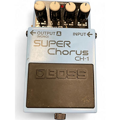 Used BOSS CH1 Super Chorus Effect Pedal