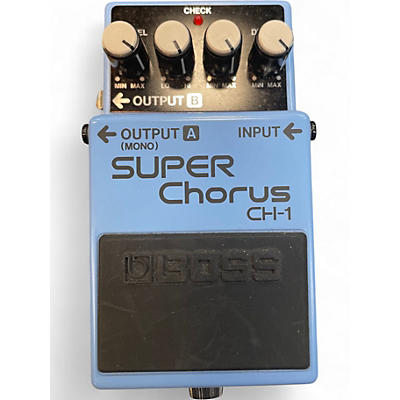 Used BOSS CH1 Super Chorus Effect Pedal