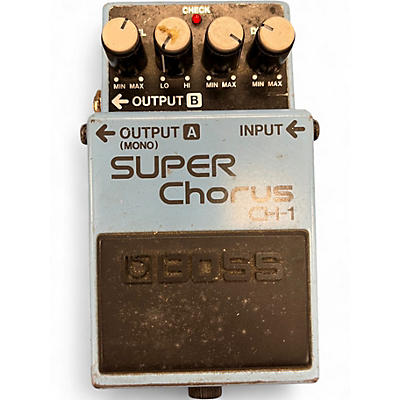 Used BOSS CH1 Super Chorus Effect Pedal