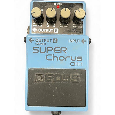 Used BOSS CH1 Super Chorus Effect Pedal