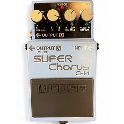 Used BOSS CH1 Super Chorus Effect Pedal