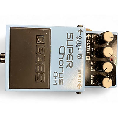 Used BOSS CH1 Super Chorus Effect Pedal