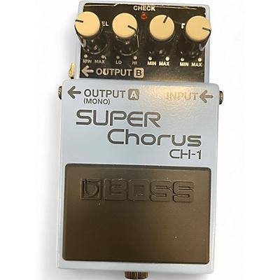 Used BOSS CH1 Super Chorus Effect Pedal