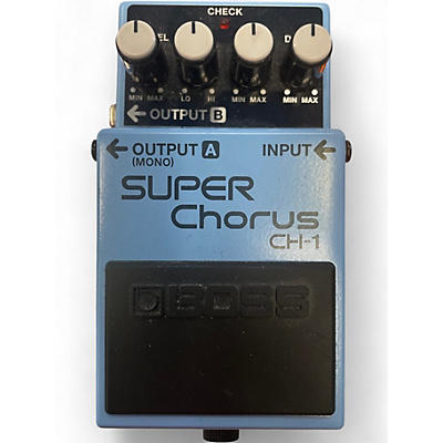 Used BOSS CH1 Super Chorus Effect Pedal