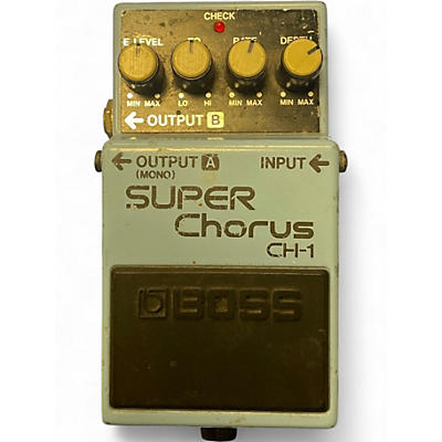 Used BOSS CH1 Super Chorus Effect Pedal
