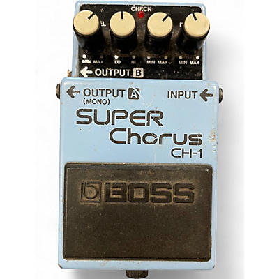 Used BOSS CH1 Super Chorus Effect Pedal