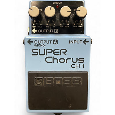 Used BOSS CH1 Super Chorus Effect Pedal