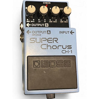 Used BOSS CH1 Super Chorus Effect Pedal