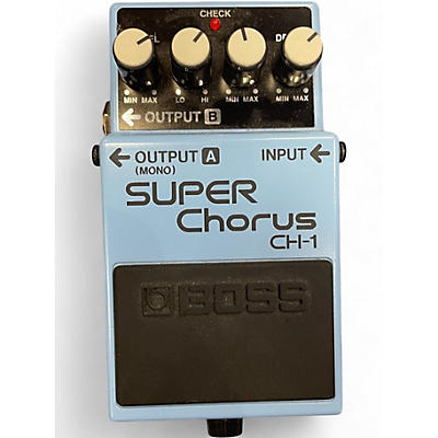 Used BOSS CH1 Super Chorus Effect Pedal