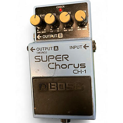 Used BOSS CH1 Super Chorus Effect Pedal