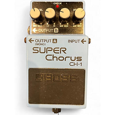 Used BOSS CH1 Super Chorus Effect Pedal