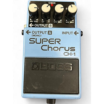 Used BOSS CH1 Super Chorus Effect Pedal