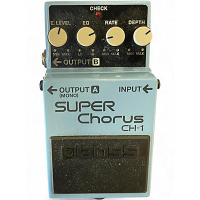 Used BOSS CH1 Super Chorus Effect Pedal