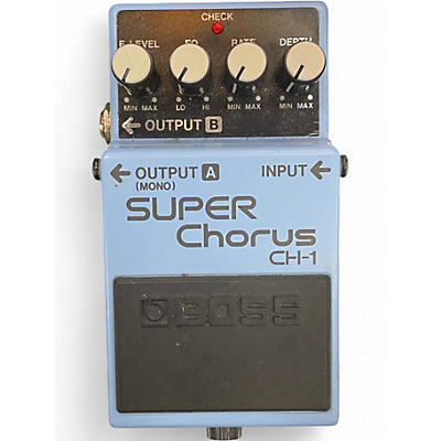 Used BOSS CH1 Super Chorus Effect Pedal