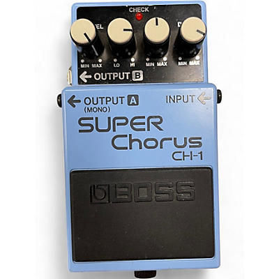 Used BOSS CH1 Super Chorus Effect Pedal