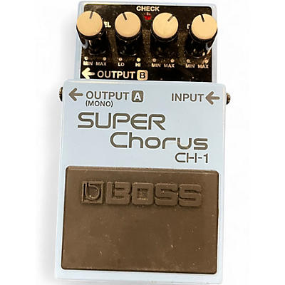 Used BOSS CH1 Super Chorus Effect Pedal
