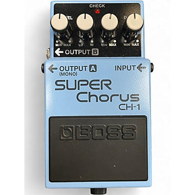 Used BOSS CH1 Super Chorus Effect Pedal