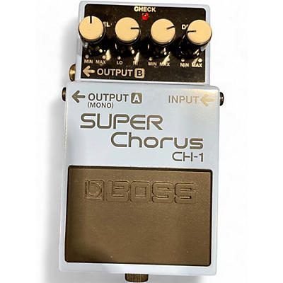 Used BOSS CH1 Super Chorus Effect Pedal