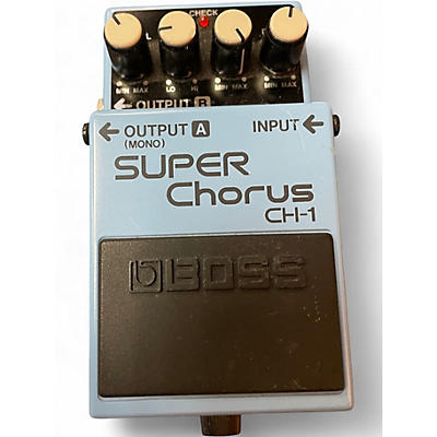 Used BOSS CH1 Super Chorus Effect Pedal