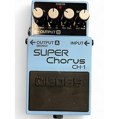 Used BOSS CH1 Super Chorus Effect Pedal