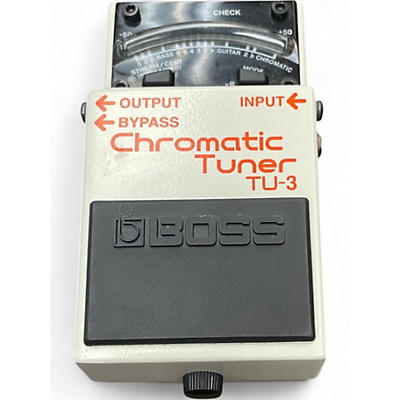 Used BOSS CHROMTIC TUNER TU-3 Tuner Pedal