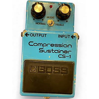 Used BOSS CS-1 COMPRESSION SUSTAINER Effect Pedal