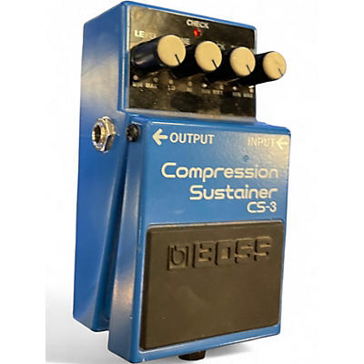 Used BOSS CS-3 SUSTAINER CS3 COMPRESSOR Effect Pedal
