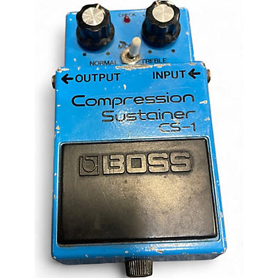 Used BOSS CS1 COMPRESSOR Effect Pedal