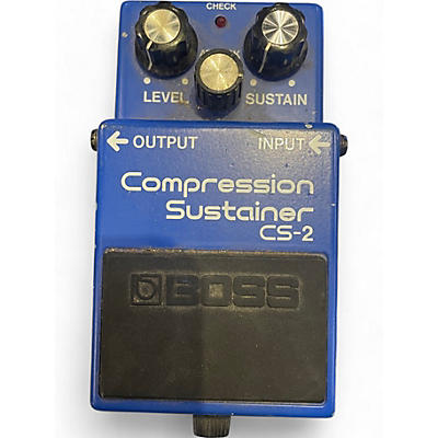 BOSS Used BOSS CS2 Compressor Sustainer Effect Pedal