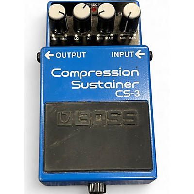 Used BOSS CS2 Compressor Sustainer Effect Pedal