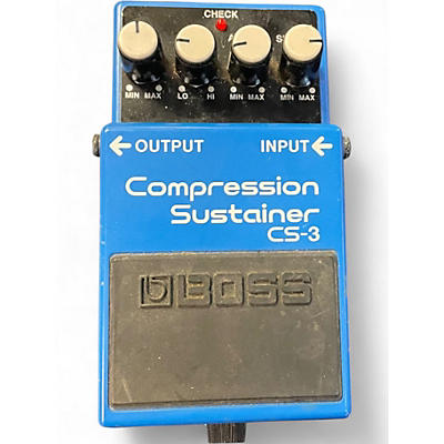 Used BOSS CS2 Compressor Sustainer Effect Pedal