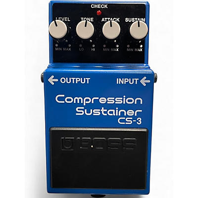 Used BOSS CS2 Compressor Sustainer Effect Pedal