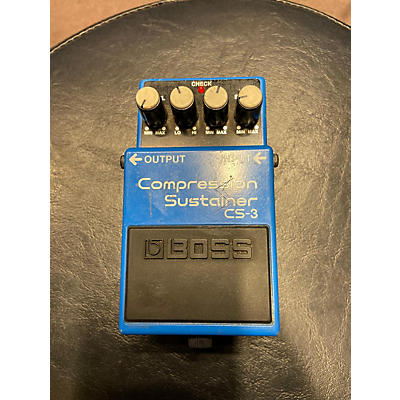 Used BOSS CS3 Compressor Sustainer Effect Pedal