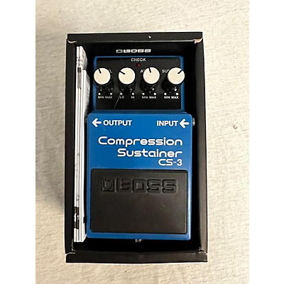 BOSS Used BOSS CS3 Compressor Sustainer Effect Pedal