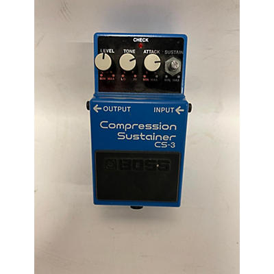 BOSS Used BOSS CS3 Compressor Sustainer Effect Pedal