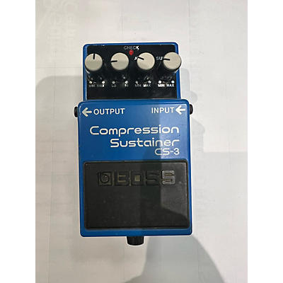 BOSS Used BOSS CS3 Compressor Sustainer Effect Pedal