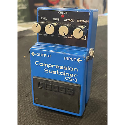 BOSS Used BOSS CS3 Compressor Sustainer Effect Pedal