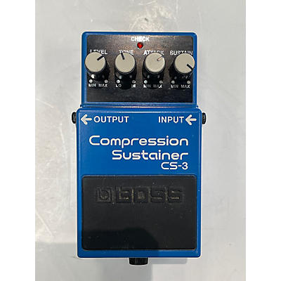 Boss Used BOSS CS3 Compressor Sustainer Effect Pedal