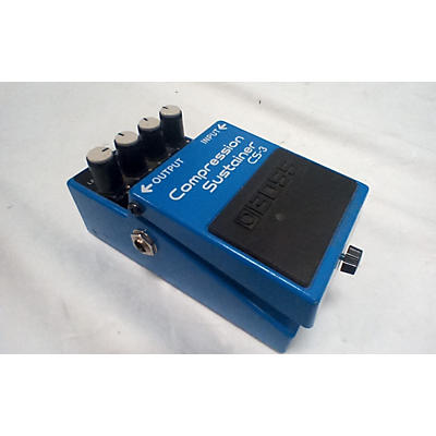 BOSS Used BOSS CS3 Compressor Sustainer Effect Pedal