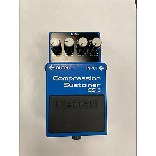 BOSS Used BOSS CS3 Compressor Sustainer Effect Pedal